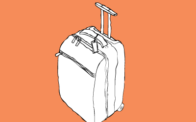how to pack a suitcase.